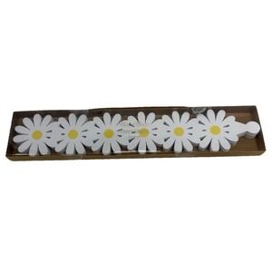 Meri Meri Daisy Paper Chains Garland 14 ft Eco Friendly Party Decoration NIB